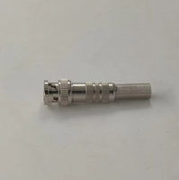 Câble coaxial RG59 étanche 75 ohms pour antenne, connecteur BNC mâle à ressort RF pour CCTV, à souder ou à sertir