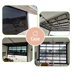 ประตูโรงรถแบบเลื่อนขึ้นลงอัตโนมัติ OUNA ทำจากอลูมิเนียมอัลลอยด์ สำหรับใช้กับบ้านพักอาศัย - Product Image 3