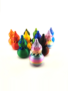 ของเล่นบีบคลายเครียดรูปทรงน้ำเต้าหมุนได้ ทำจากเรซิ่นพิมพ์ 3 มิติ สินค้าฮิตในโลกออนไลน์ รูปทรงกรวยเกลียว 2-in-1 สำหรับเด็กอายุ 4 ปีขึ้นไป - Product Image 5