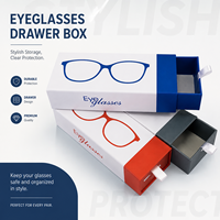 Boîte de rangement pour lunettes optiques, emballage élégant pour lunettes, fournisseur B2B