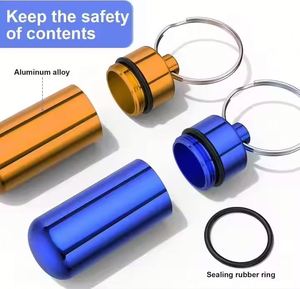 Venta Directa de Fábrica 2025, Mini Pastillero Portátil de Aleación de Aluminio de Alta Calidad, Personalizable - Product Image 3