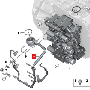 Pour <span class=keywords><strong>BMW</strong></span> MINI GA6F21AW TF-72SC nouveau faisceau de câblage de boîte de vitesses 33 broches état utilisé à partir de 24368627851 - Product Image 6