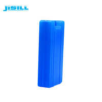 Vente en gros usine – Blocs réfrigérants portables rectangulaires bleus de 400 ml en polyéthylène haute densité de qualité alimentaire pour boîtes de stockage frigorifique