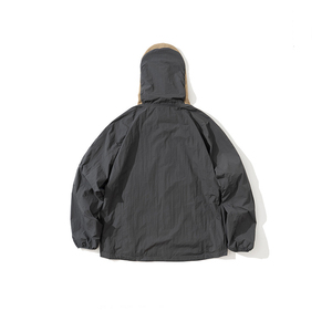 Veste coupe-vent à capuche thermique à la mode veste coupe-vent boutonnée en nylon doux vierge <span class=keywords><strong>d</strong></span>'<span class=keywords><strong>été</strong></span> - Product Image 3