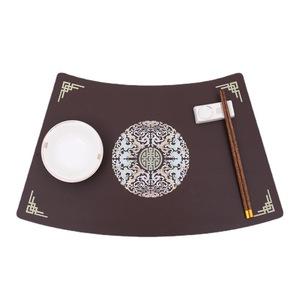 Set de table en forme d'éventail Shoho 50x30cm, style chinois, résistant à l'huile, pour la salle à manger à la maison - Product Image 5