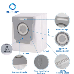 <span class=keywords><strong>Bluesky</strong></span> OEM ODM E5 E6 I7 I7+ S9 Accessoires Robot <span class=keywords><strong>Aspirateur</strong></span> Sac filtrant non tissé pour robot <span class=keywords><strong>aspirateur</strong></span> - Product Image 2