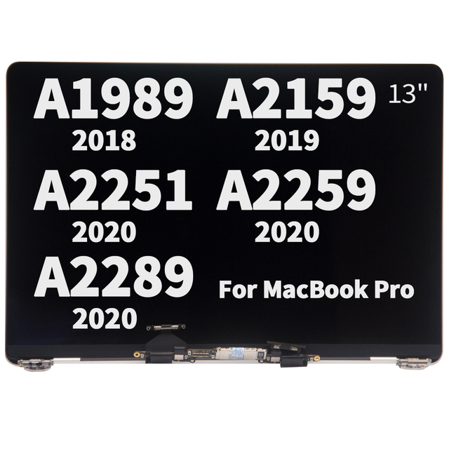 Wholesale 2019-2020 M AcBook Pro 13-Inch OLED Assembly Screen Replacement DVI Interface Models A1706 A1708 A1932 A1989 A2159