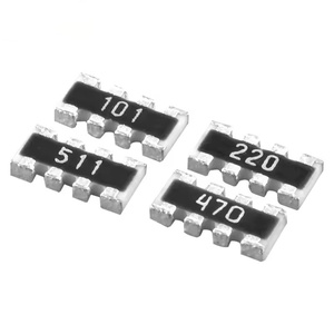 Résistance réseau <span class=keywords><strong>SMD</strong></span> 1206 (0603*4), 5%, 100R, 22R, 47R, 510R, 4K7, 10K - Product Image 1