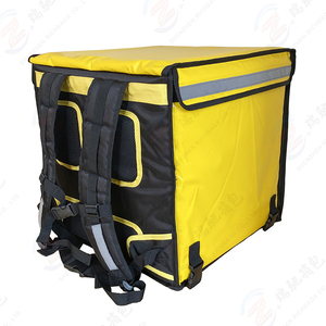 Bolsa de gran capacidad de etiqueta privada para comida, de doble cubierta bolsa impermeable, bolsa azul de entrega de alimentos - Product Image 5