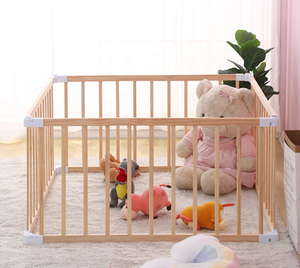 <span class=keywords><strong>Corral</strong></span> de <span class=keywords><strong>Madera</strong></span> Moderno para Bebés, Centro de Juegos Seguro para Niños Pequeños, Equipamiento para Guardería - Product Image 2