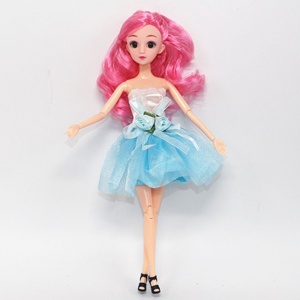 Nuova Bellissima Bambola Dolce da 30 cm (11 Pollici) con Vestito Floreale Rosso, Blu <span class=keywords><strong>e</strong></span> Rosa, Set Moda per Bambine con Tutù Intercambiabile <span class=keywords><strong>e</strong></span> Accessori - Product Image 5