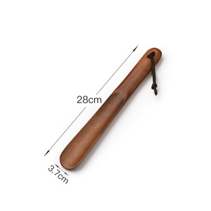 Cuchara para Zapatos de Madera con Mango Largo Extendido 28cm 38cm 50cm 60cm 75cm, Herramienta Auxiliar Doméstica para Calzado - Product Image 3