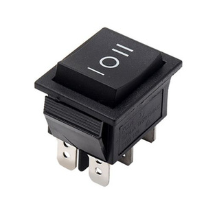 Interruptor Basculante KCD4 16A 250V SPDT Encendido-Apagado-Encendido, Terminal de Tornillo, IP21, Material ABS - Product Image 5