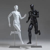 Nouvel arrivage de Mannequin athlétique mobile pour homme et femme, sport complet, articulations de course, robot, modélisation multifonctionnelle pour l'affichage