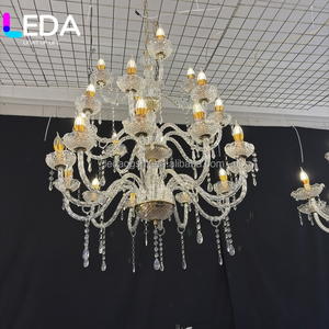 LEDA Factory direct supply wedding <b>ceiling</b> lamps wedding decoration acrylic crystal decorative living room <b>ceiling</b> led light mo - Product Image 6