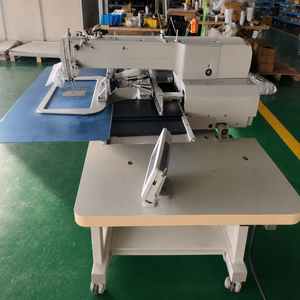 Machine à coudre industrielle VMA avec pied presseur en cuir de grande taille et table à motifs pour la couture - Product Image 2