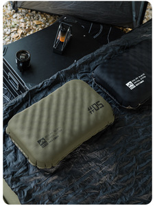 <span class=keywords><strong>Almohada</strong></span> Rectangular Autoinflable de Esponja 3D para Exteriores, Cojín de Aire Portátil para Camping, Viajes, Descanso <span class=keywords><strong>Cervical</strong></span> y Almuerzo - Product Image 4