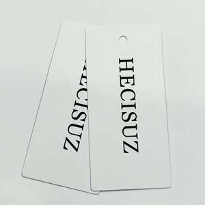 Xp-Tùy Chỉnh Hollow Kraft Giấy Treo Thẻ Với Logo Thương Hiệu Thiết Kế Sợi Dây Thừng Chuỗi Đu Nhãn Cho Quần Áo Túi Xách Và Thời Trang Hàng May Mặc - Product Image 4