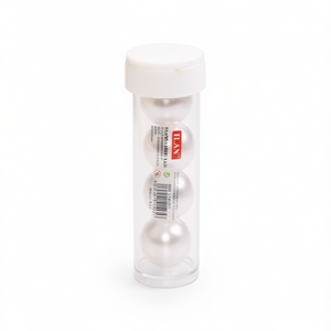 Perle ILAN Abalorio 20mm Bianche, Perle Sciolte per Creazione di Gioielli - Product Image 1