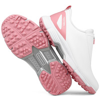 Chaussures de golf professionnelles pour femmes Lechuang THESTRON, imperméables, antidérapantes, confortables, semelle en caoutchouc, doublure en coton, entraînement sportif