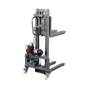 <span class=keywords><strong>Mini</strong></span> Montacargas, Elevador de Carga Pequeño, Apilador de 300 kg, Montacargas Portátil con Batería de Litio, Grúa Apiladora - Product Image 4