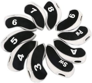 Fundas para Palos de Golf en Oferta, Venta al por Mayor de Fábrica, Precio Bajo, Logotipo Personalizado, Neopreno, Cierre Duradero, Protección para Palos de Golf, Fundas para Hierros de Golf - Product Image 1