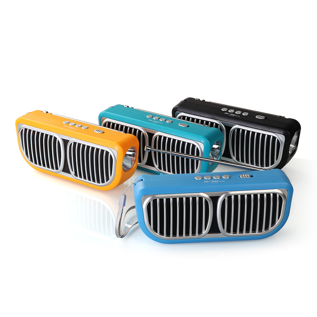 Solar Power Rechargeable BT Speaker Gift Portable Outdoor Wireless Small Speaker