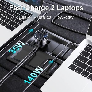 Cargador de Coche USB-C 3.1 de 240W, 4 Puertos, Multifunción, Carga Rápida PD 3.1 QC para Laptop y Teléfono - Product Image 5