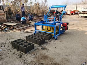 Mesin Pembuat Bata Telur Semen Kaidong QTM4-40 Mesin Pembuat Blok Semen Mesin Pencetak Bata - Product Image 5