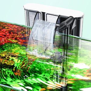 도매 가격 폭포 외부 수족관 공기 펌프 벽걸이 형 필터 수족관 필터 펌프에 매달려 - Product Image 1
