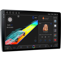 Pantalla Táctil Universal de 12 Pulgadas con GPS Integrado, WiFi, Mirror Link, Navegación Android 12 para Automóvil, Reproductor, Amplificador DSP, Radio AM/FM para Tablero