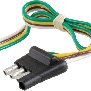สายไฟรถพ่วง 4 ขา 5 เส้น ยาว 22 ฟุต 12V ฉนวน PVC แกนทองแดง IP65 สายไฟรถยนต์แบบแบน - Product Image 2