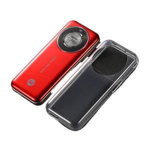 OEM ODM <span class=keywords><strong>GSM</strong></span> MTK 2G Écran tactile 2,8 pouces Grand haut-parleur Batterie Double carte SIM Sans caméra Clavier à touches en cristal Étui en cuir Cadeau - Product Image 6