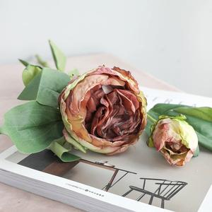 L68 ديكور زفاف صناعي برأسين محاكي بحافة فحم محاكي حديث Faux للترويج - Product Image 6