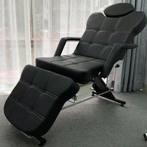 Mesa y cama de masaje portátil para salón de belleza, hecha en fábrica con características ajustables para cara y cuerpo para tratamientos de pestañas - Product Image 5