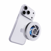 Chargeur de voiture magnétique sans fil 25W TEC, certifié double usage pour grille d'aération et support de bureau, avec fonction de refroidissement