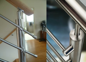 Nhà sản xuất trực tiếp thép không gỉ ống dẫn guardrails Dễ dàng cài đặt chống ăn mòn tác động - Product Image 3