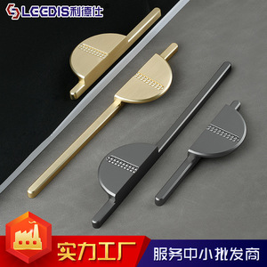LGEDIS Modern Minimalist Round Cabinet Handle Zinc Alloy Plated Durable Furniture Drawer <b>Hardware</b> - Product Image 4