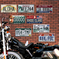 Letrero Metálico Personalizado, Placa Decorativa Vintage, Póster Retro de Metal, Placa Clásica para Garaje, Motocicleta, Coche, Letreros de Aceite