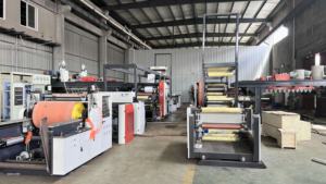 حقيبة منسوجة من البولي بروبيلين كيس آلة الاسمنت المنسوجة خط إنتاج حقائب التصفيح آلة - Product Image 2