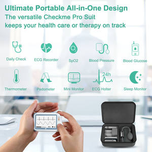 Viatom Checkme Suit misuratore di glucosio nel sangue umano manuale aneroide muslimax Pocket dispositivi di monitoraggio dei segni vitali - Product Image 2