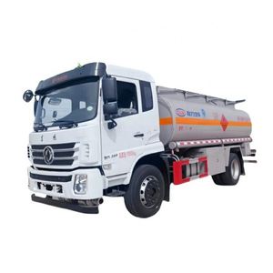 Camion-citerne Dongfeng 4*2 de haute qualité, capacité 14000L, pour le transport de pétrole brut et d'essence, à vendre - Product Image 1