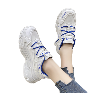 Zapatillas Deportivas de Estilo Británico de Diseñador, Transpirables, con Cordones, Suela Gruesa y Aumentadora de Altura, Estilo Casual para Otoño - Product Image 1