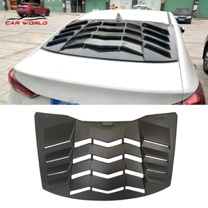 Car Rear <b>Window</b> Louvers <b>Cover</b> for 2016 2017 Auto Black Back <b>Window</b> Fit 2018 Exterior Parts - Product Image 2