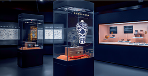 Vitrine numérique multimédia interactive pour exposition d'objets, écran tactile, contrôle de l'humidité, musée - Product Image 6