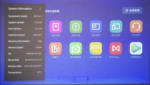 Xgimi RS Pro 2 Máy Chiếu, 120Hz 4K Máy Chiếu Bản địa 3D 3840X2160P <span class=keywords><strong>2200</strong></span> ANSI <span class=keywords><strong>Lumens</strong></span> 4GB RAM 128GB ROM Home DLP Máy Chiếu 4K 120Hz - Product Image 6