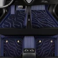 Universal 2026 para Honda, Ford, BMW, Audi, Benz, etc. Alfombrilla de Coche de Cuero de Doble Capa con Diseño de Estrella y Cobertura Total