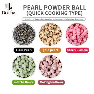 Doking ingredientes para chá, bolas de chá de preço baixo, bolas de chá para cozinha rápida, cereja, flor, pérolas - Product Image 4