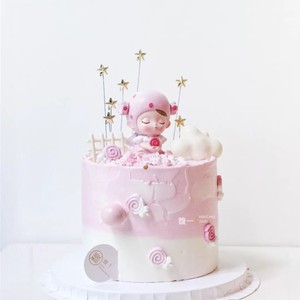 ของตกแต่งเค้กรูปดาวห้าแฉกสีทองน้ำผึ้งและสีหวาน ขนาดเส้นผ่านศูนย์กลาง 1.2 ซม. สำหรับตกแต่งเค้กวันเกิด - Product Image 4