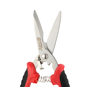 Jumlee Garden Pruning Shears Stainless Steel Bypass <b>Pruner</b> 20-30 Mm Red Handle For Tree Branches And Fruit Picking - Product Image 3